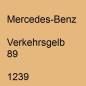 Preview: Mercedes-Benz, Verkehrsgelb 89, 1239.